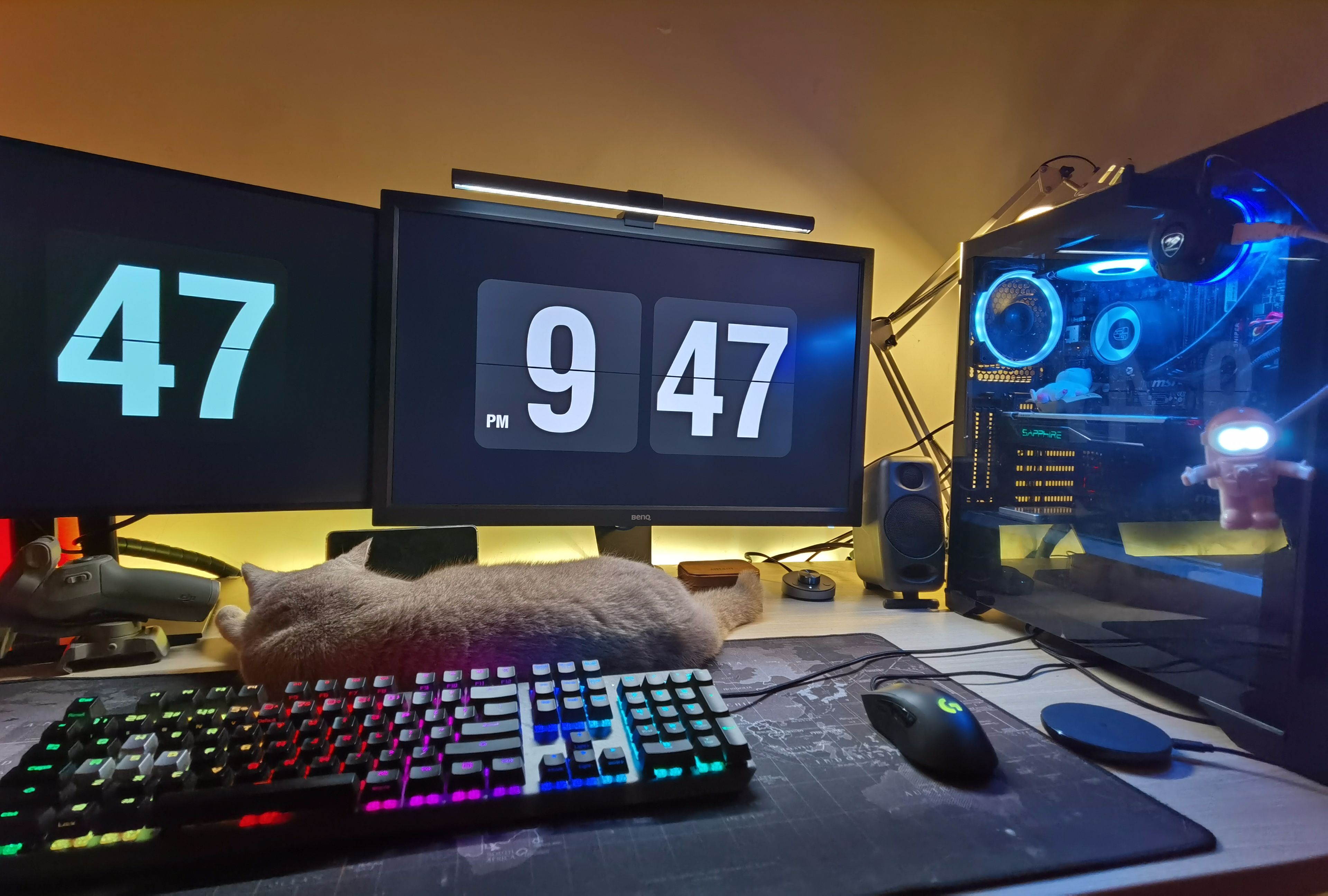 没有灯光的墙面,没有灯光没有灵魂