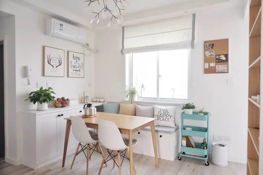 餐厅太小怎么设计节省地方,餐厅小了怎么设计卡座