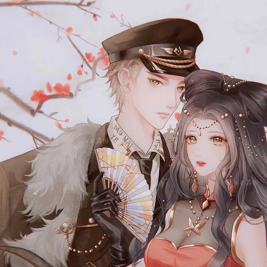 王者荣耀蔡澜和蔡文姬情侣头像,王者荣耀猴子和露娜的情侣头像