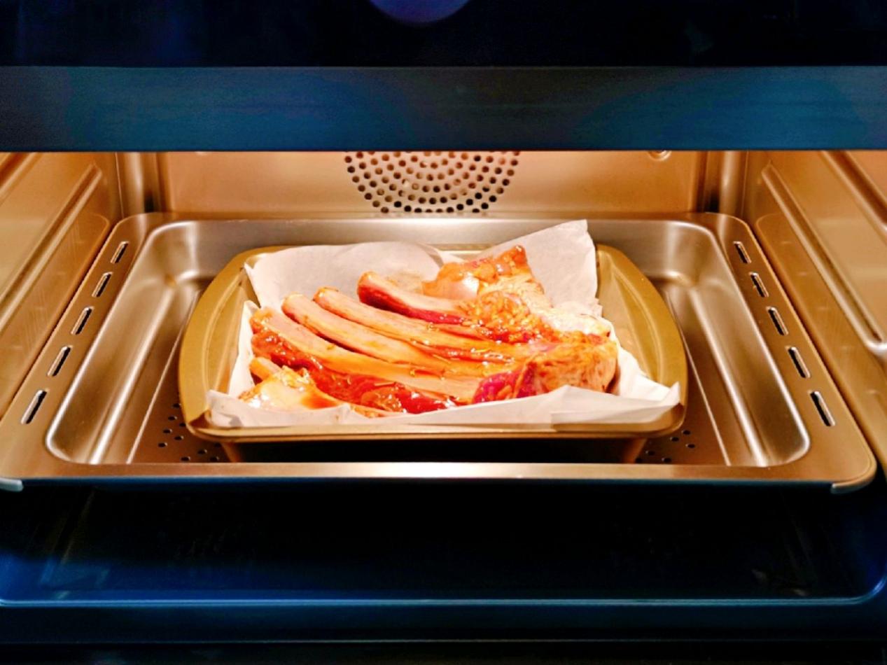 家用烤箱版奥尔良风味烤羊排,奥尔良腌料腌制羊排空气炸锅烤