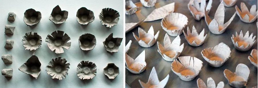 小学生变废为宝的手工画,儿童画创意画可爱的小兔子