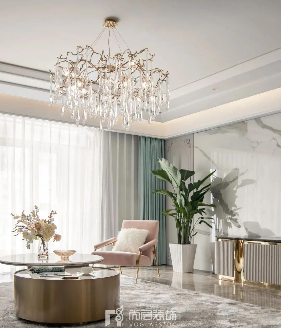 家居使用浪漫马卡龙色带，私享别墅另一种生活