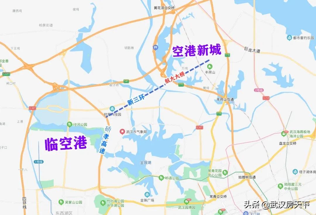 成都三环和武汉三环,武汉三环北扩方案曝光