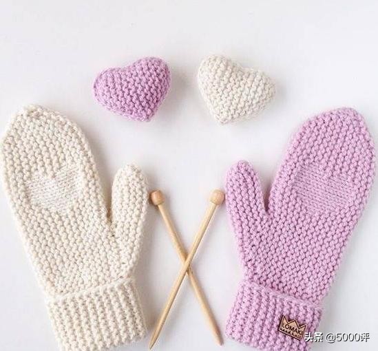 棒针编织手套全教程,棒针编织手套全部教程