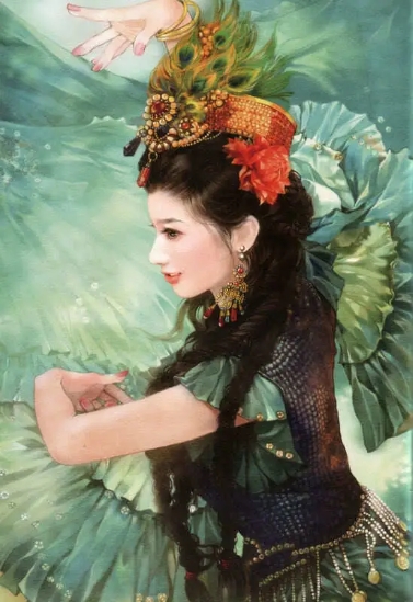 56个民族服饰合集绘画,56个民族服饰绘画图片大全