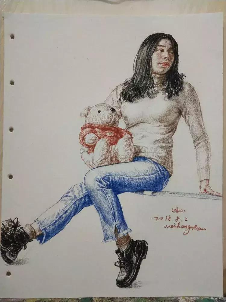 最好的素描速写作品,经典大师画素描速写人物