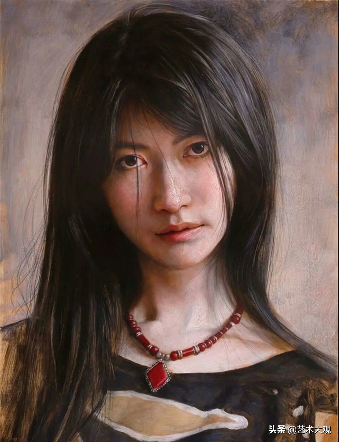 当代西方女画家油画赏析,日本大师级油画作品