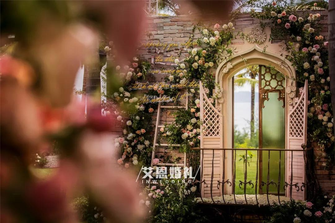 高级英式婚礼视频,法式花园风格婚礼