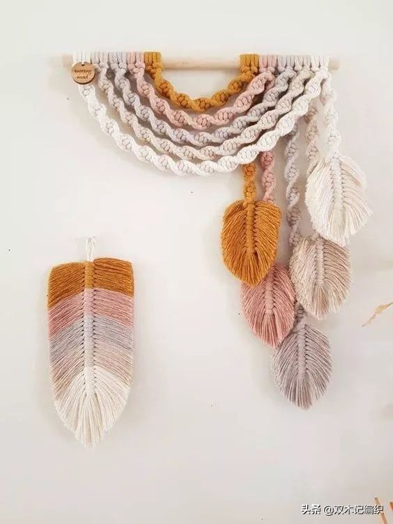 旧棉绳编叶子的方法,旧棉绳编叶子方法