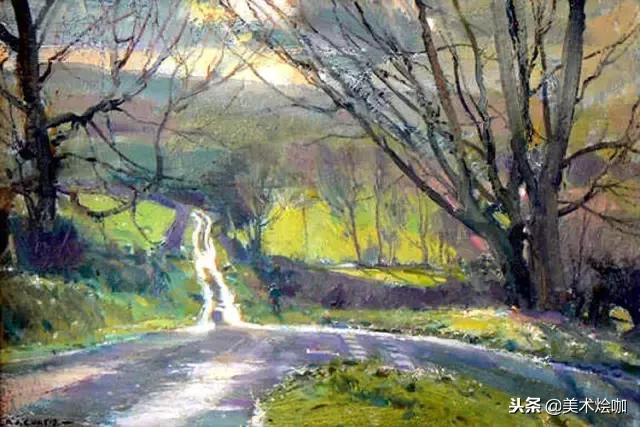 一组风景油画,一组好看的风景油画图