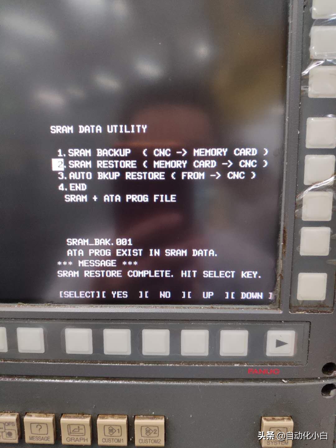 fanuc机床怎么导入程序,fanucpmc程序备份与还原