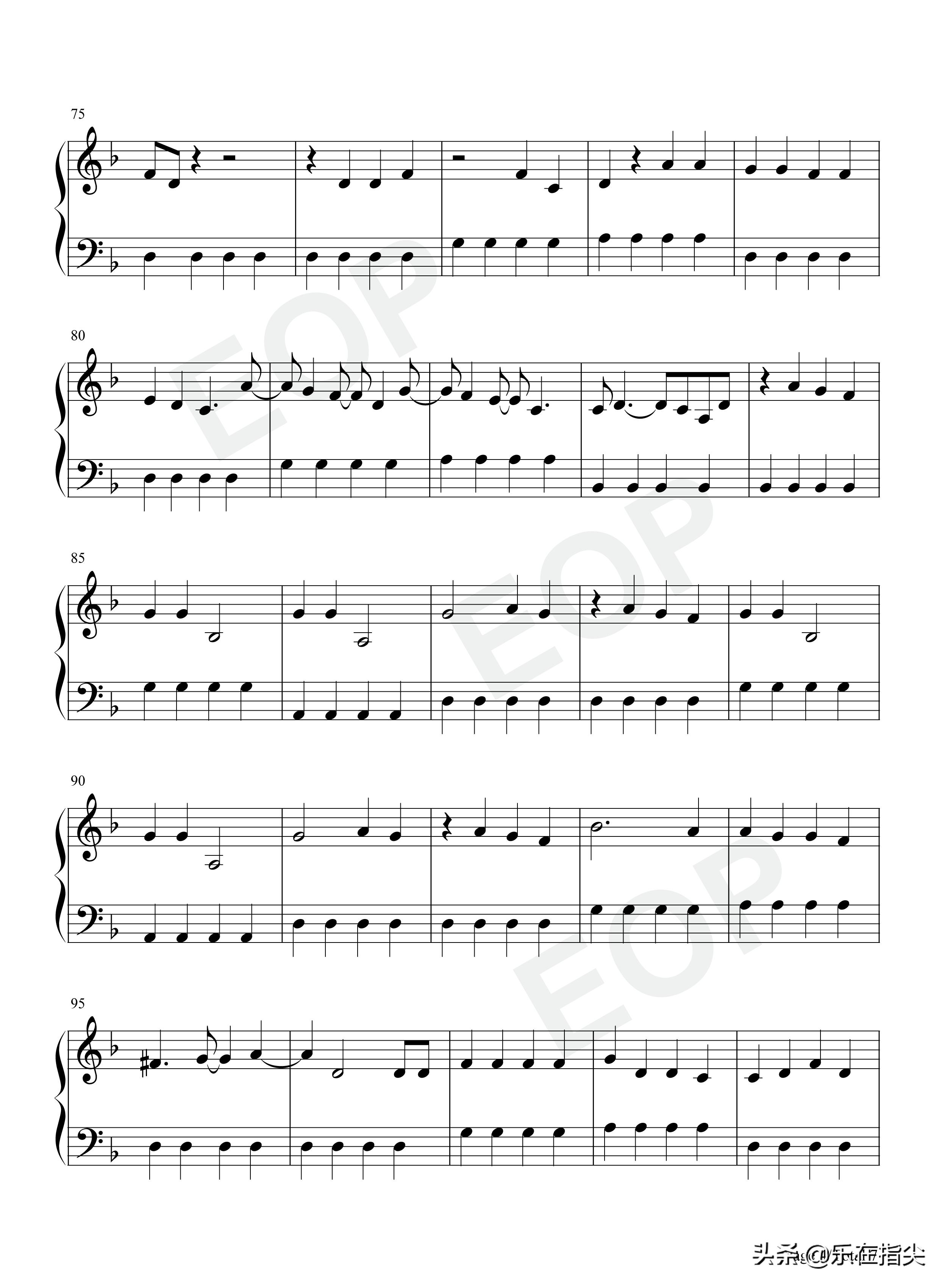 魔发精灵2theotherside简谱,魔发精灵2世界之旅5