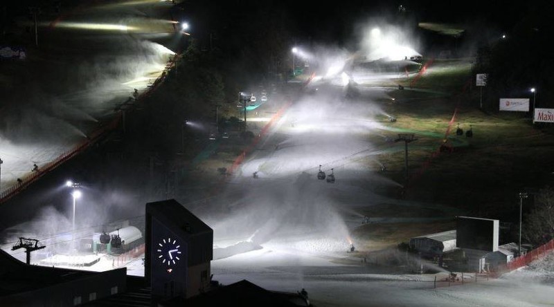 韩国冬季滑雪美景,韩国旅游攻略5-6月天气