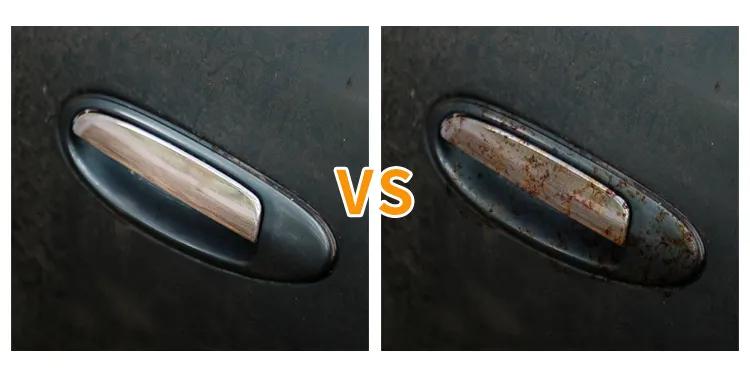 新车锈迹斑斑怎么回事,新车生锈