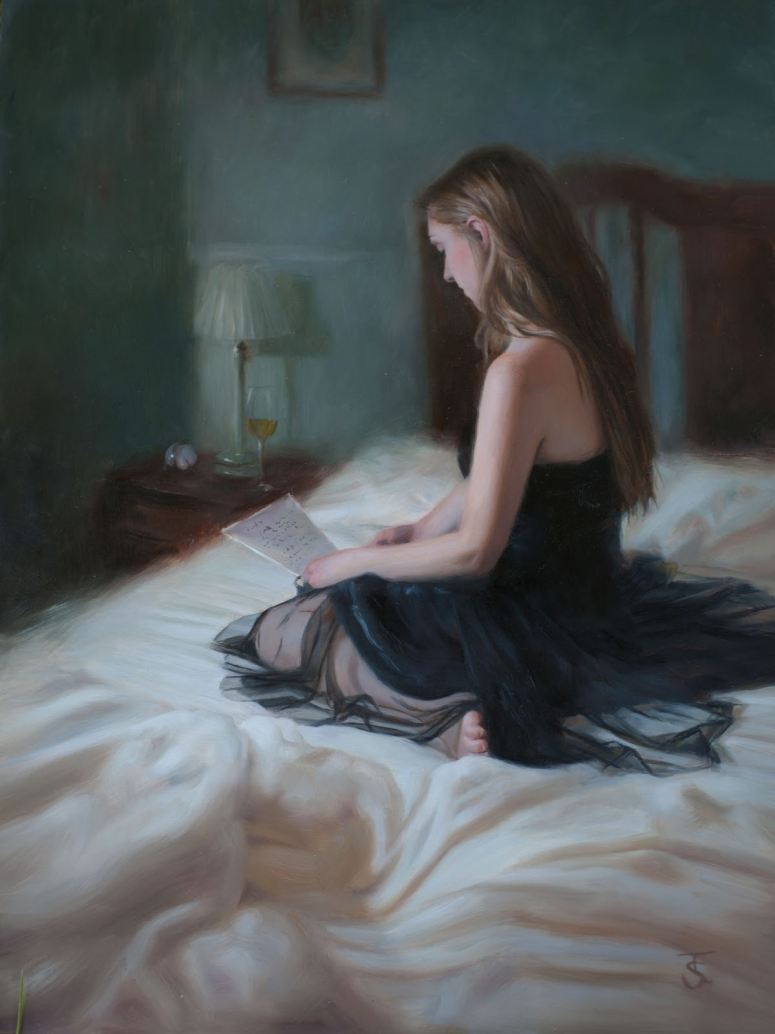 蒂娜斯普拉特油画人物,蒂娜斯普拉特油画作品