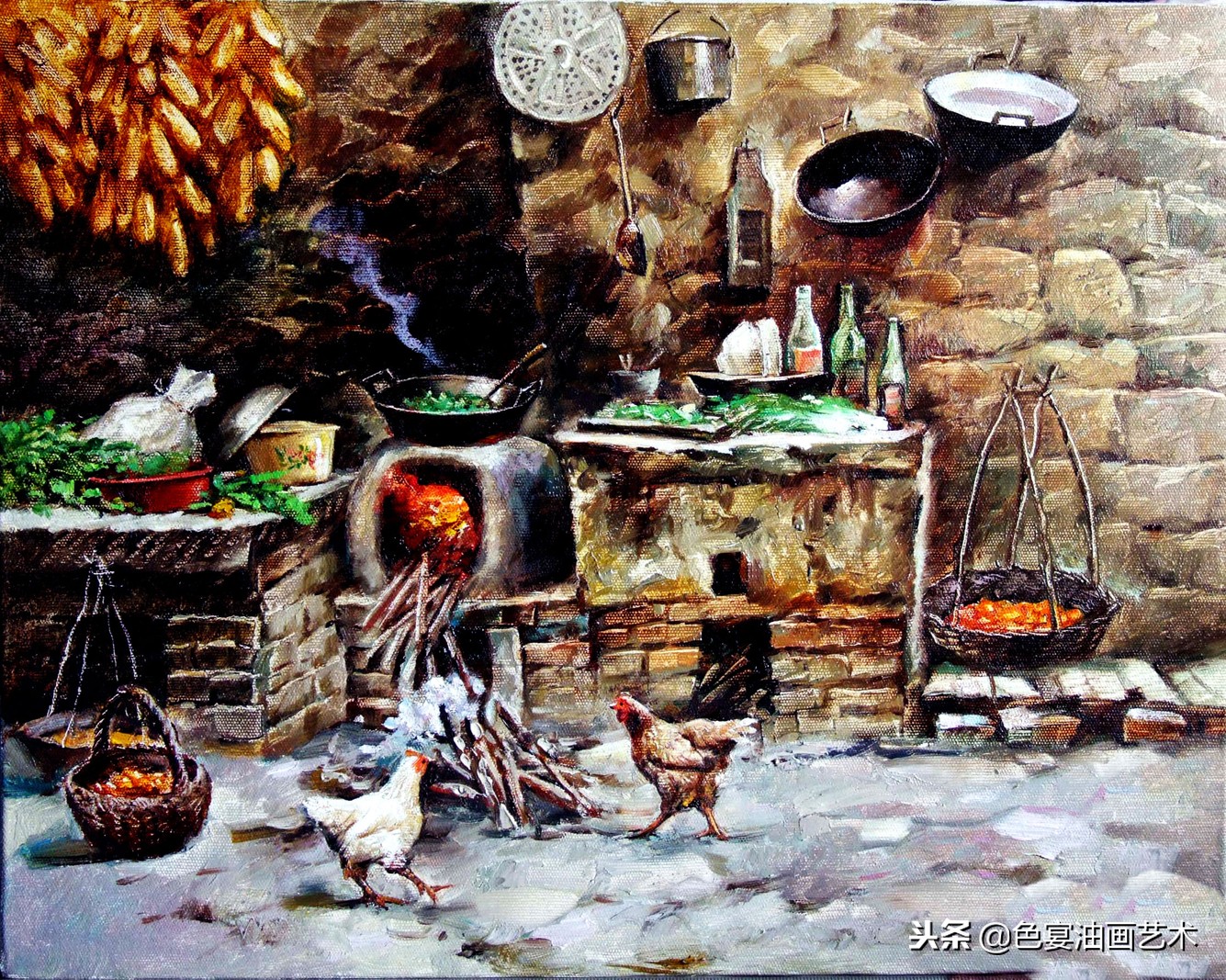 俄罗斯油画大师风景油画教程视频,油画大师油画风景创作教学视频