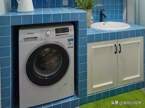 洗衣台安装阳台哪个位置比较好,阳台上一般装洗衣台吗