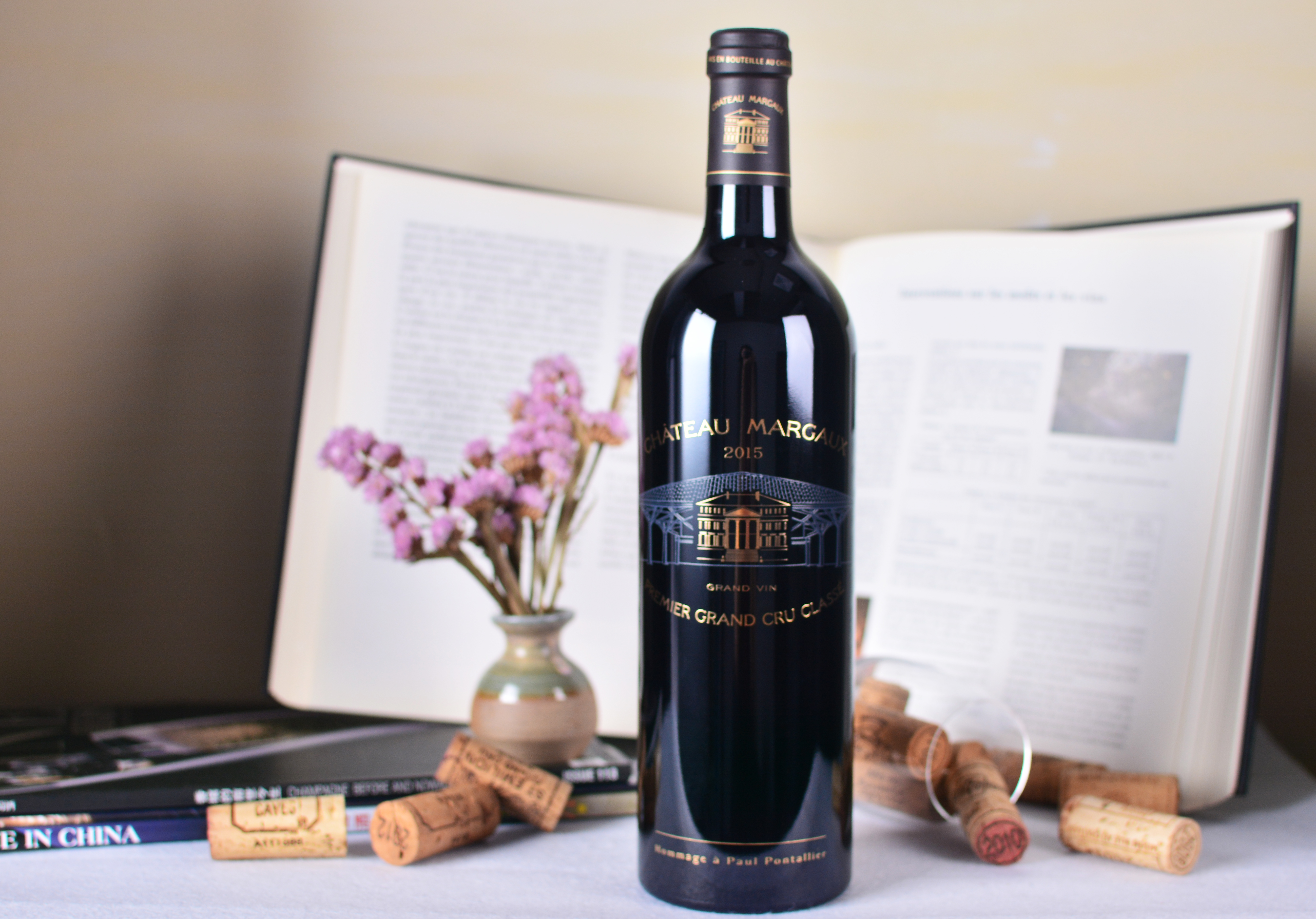 波尔多酒瓶设计,波尔多名庄图标