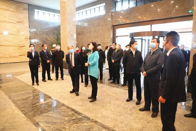 陕西勉县九昱汉水旅游度假区温泉中心开业，县委书记马大勇致词！