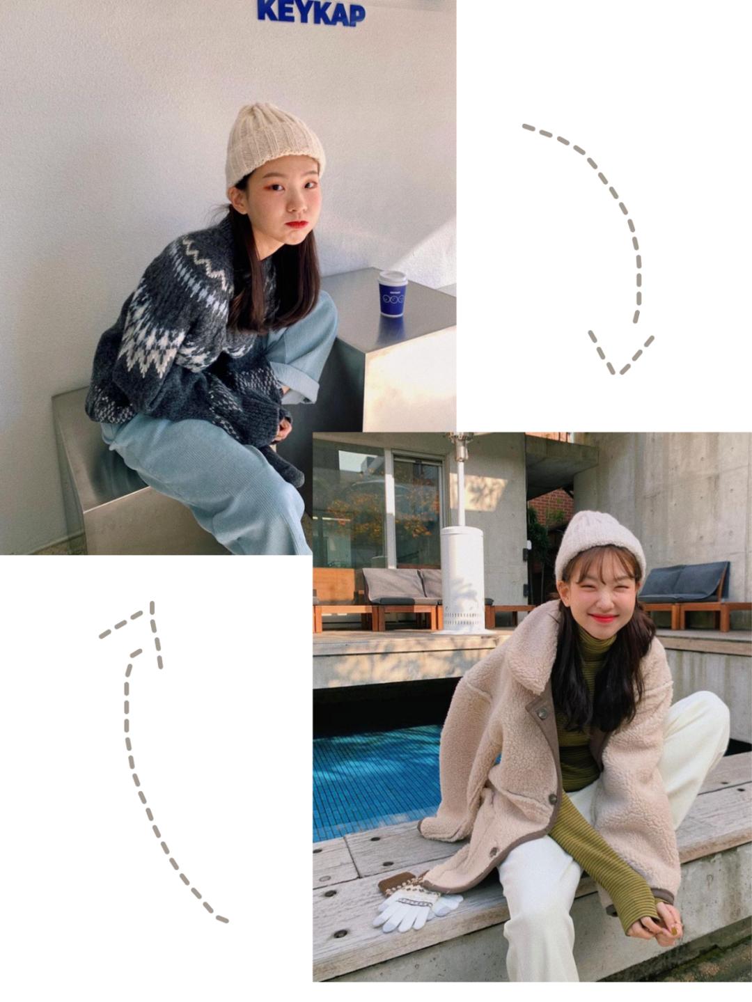 秋冬韩版小熊保暖帽,超级暖和可爱的小熊帽