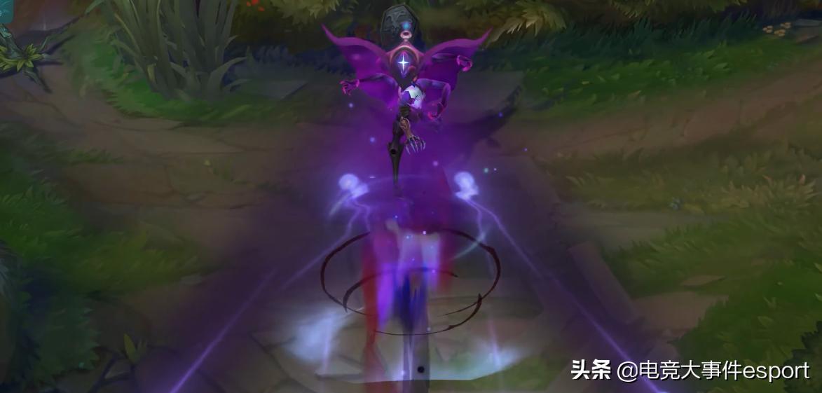 lol烬皮肤死兆星技能,英雄联盟手游死兆星烬大招特效