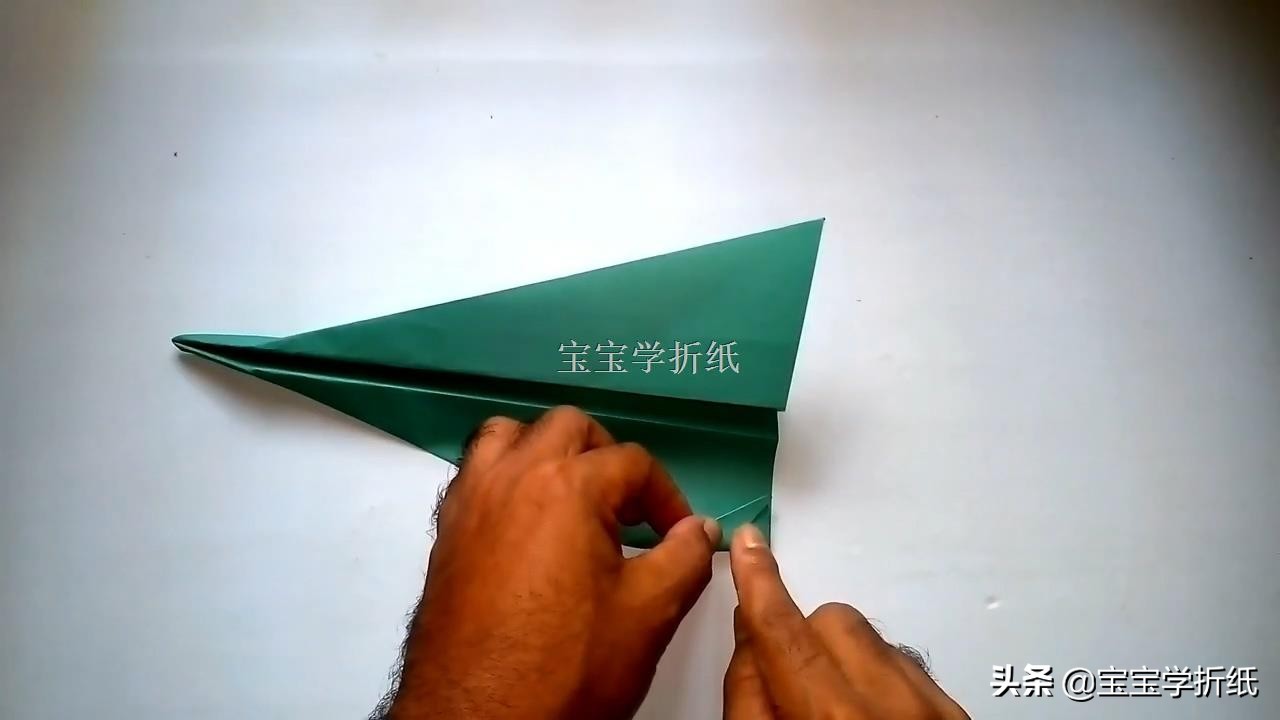 儿童简单折纸教程飞机,儿童折纸1-9岁飞机的折纸方法