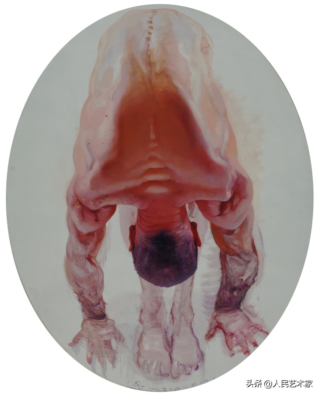 女性艺术展当中竟然出现了男人体？这件不可思议的事情，就发生在戚亚红身上