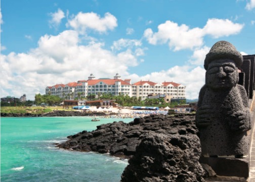 韩国大明山滑雪度假酒店,雪山温泉spa池