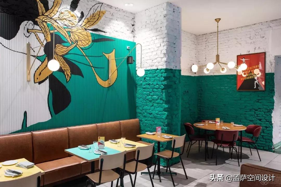 意式披萨连锁店设计案例,意式风格披萨店