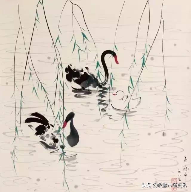 中国百位高寿名人书画展,寿从笔端来意思