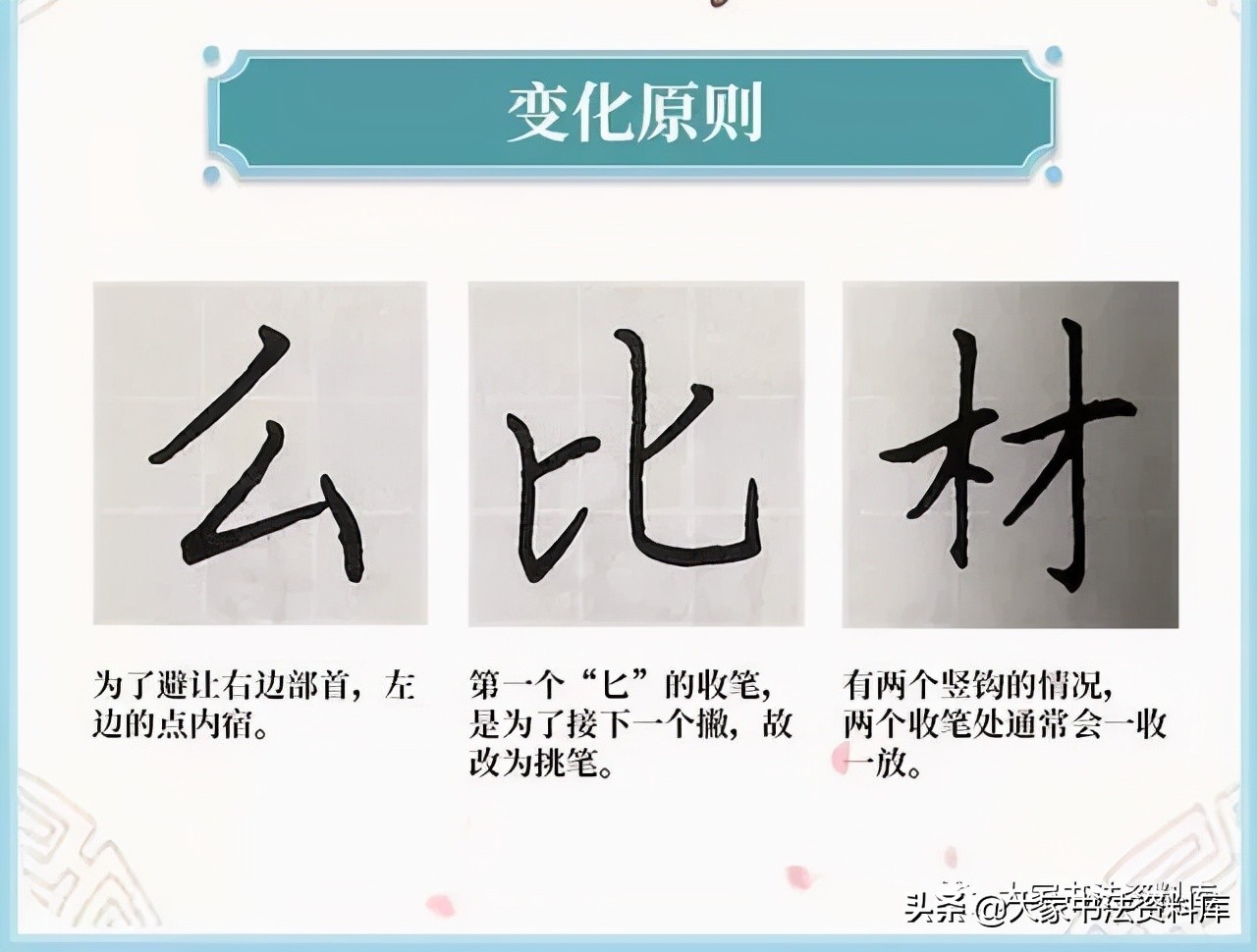 硬笔书法入门先学什么字体,干货硬笔楷书书法结构要诀附例字