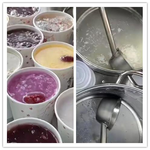 温州街头小粥摊,温州卖粥老板娘