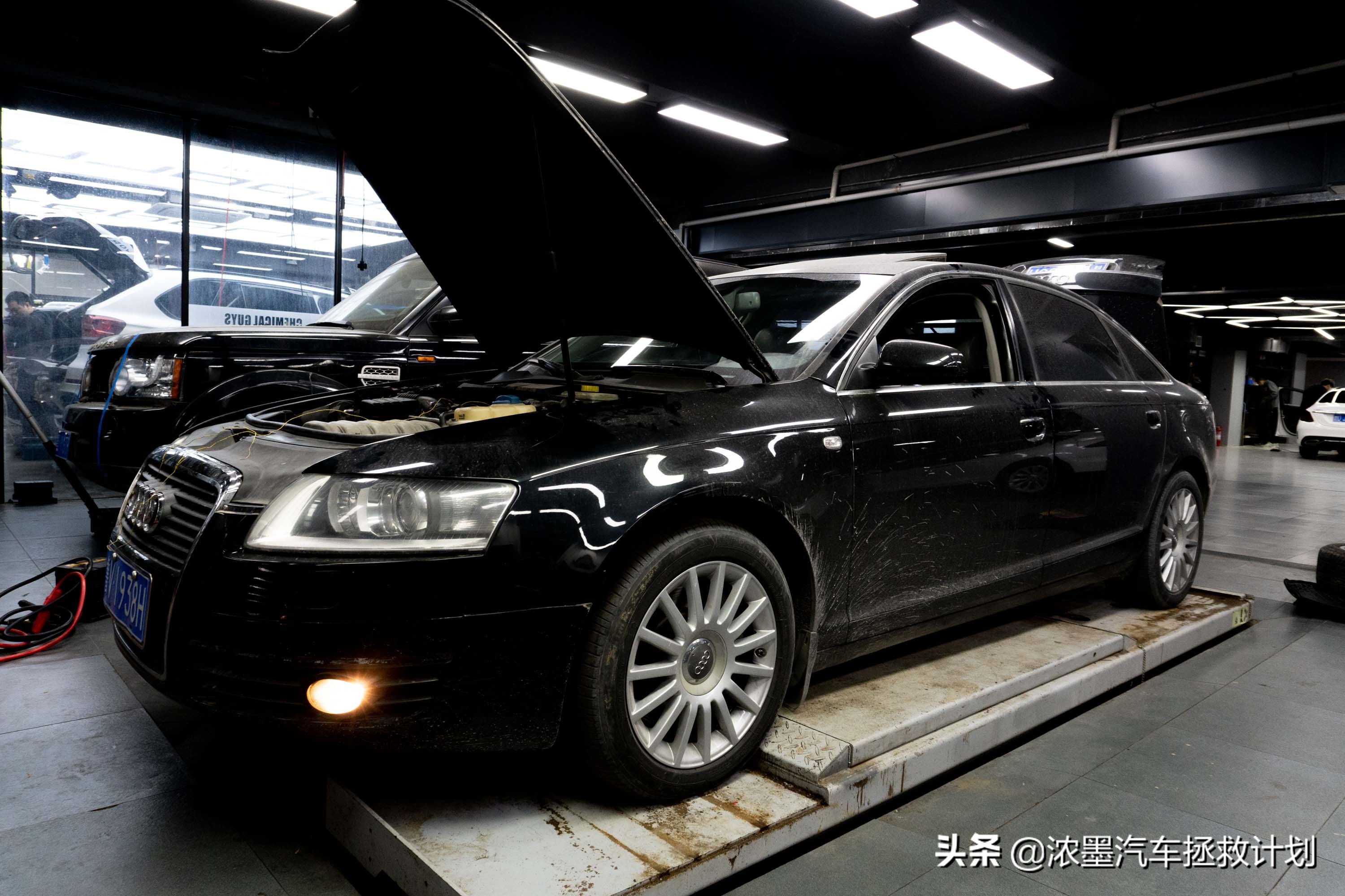 奥迪a6发动机大修全过程,翻新奥迪a6大修发动机