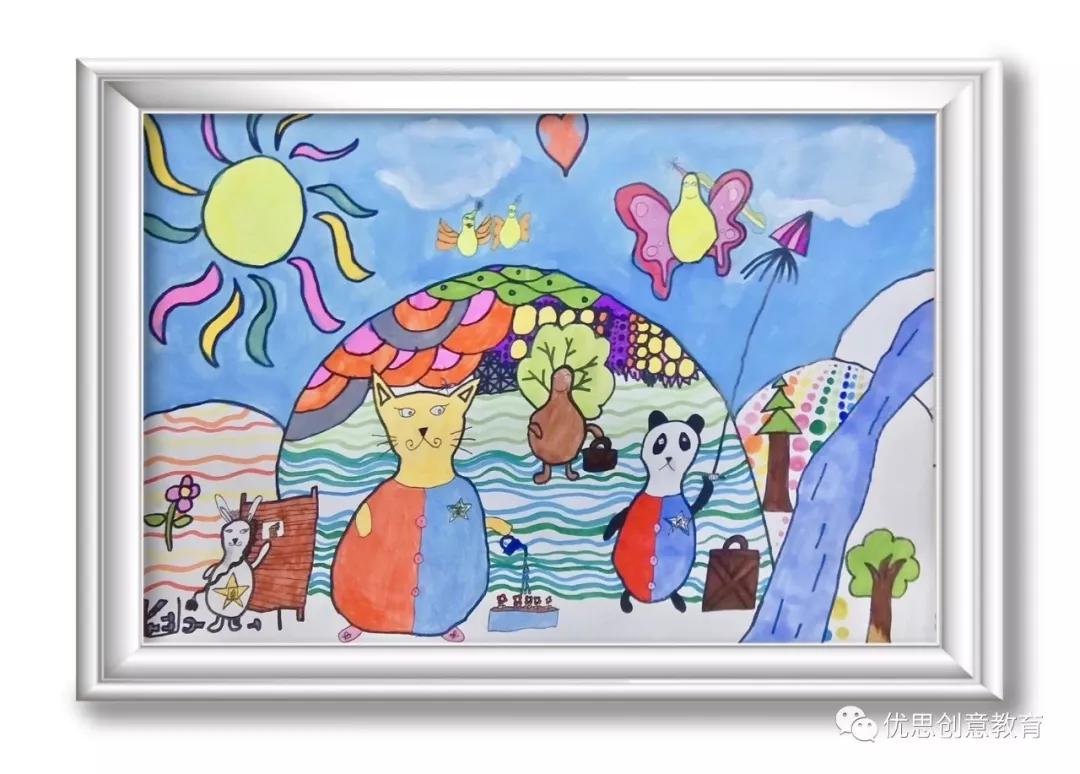 优思创意绘画,优思创意美术作品