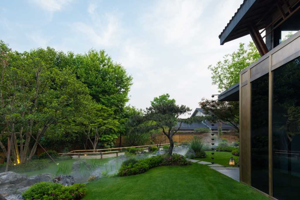 西溪里禅意庭院效果图,西溪湿地新荣记会所