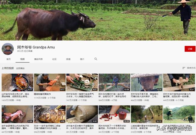 现在网红李子柒有多火,除了李子柒还有一个女网红