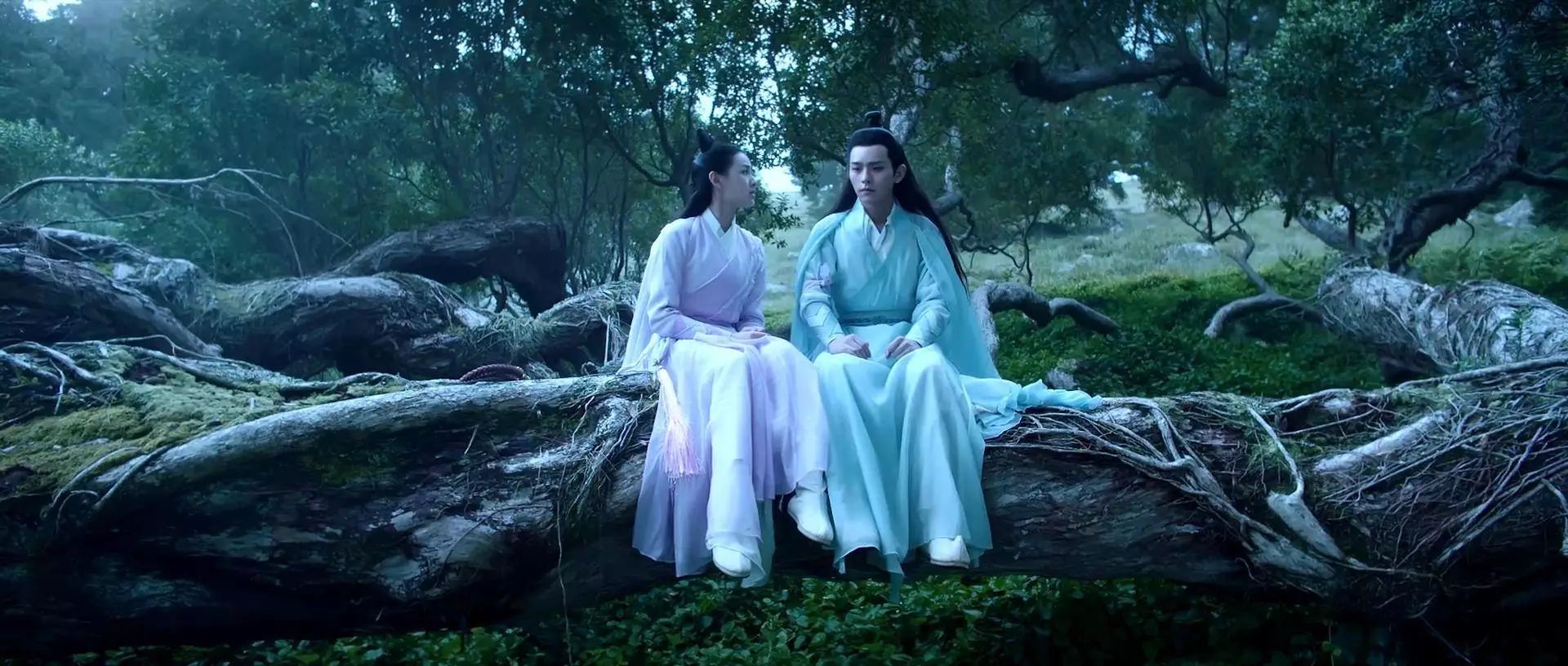 王源和欧阳娜娜演的电视剧大主宰,大主宰王源欧阳娜娜拍摄花絮害羞