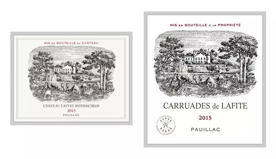 名庄红酒正牌和副牌图片,波雅克酒庄排行