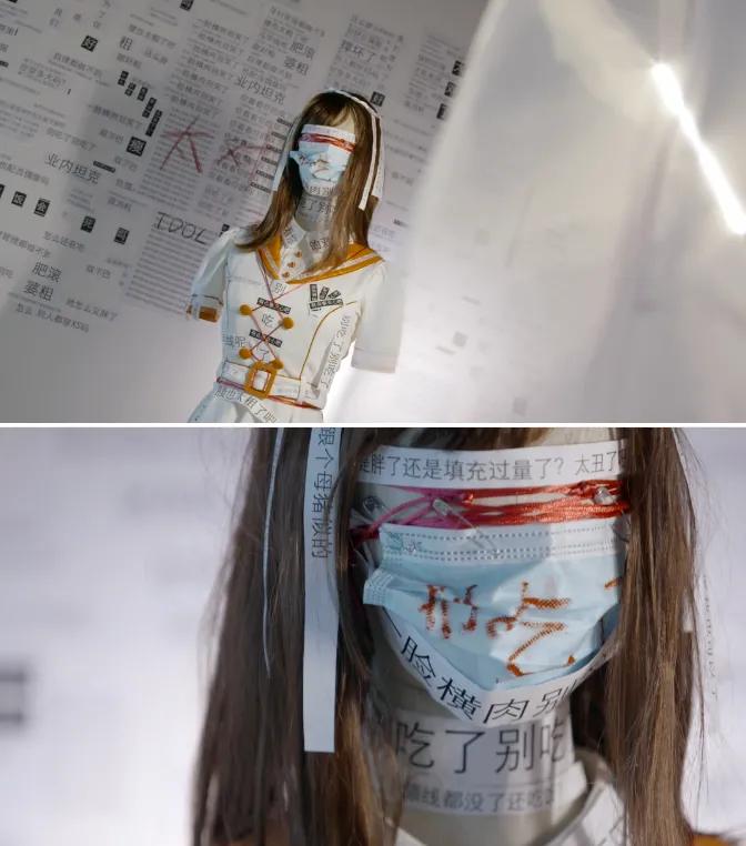 女性展示自己的身材,女生在舞台上展示自己的身材