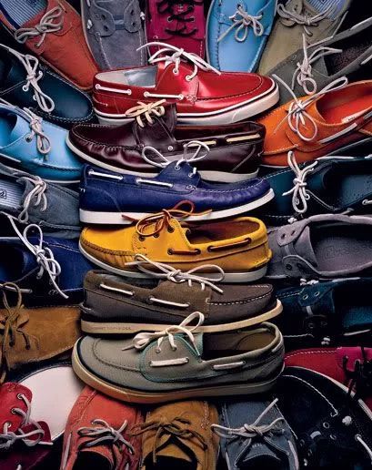 豆豆鞋帆船鞋,豆豆鞋和帆船鞋