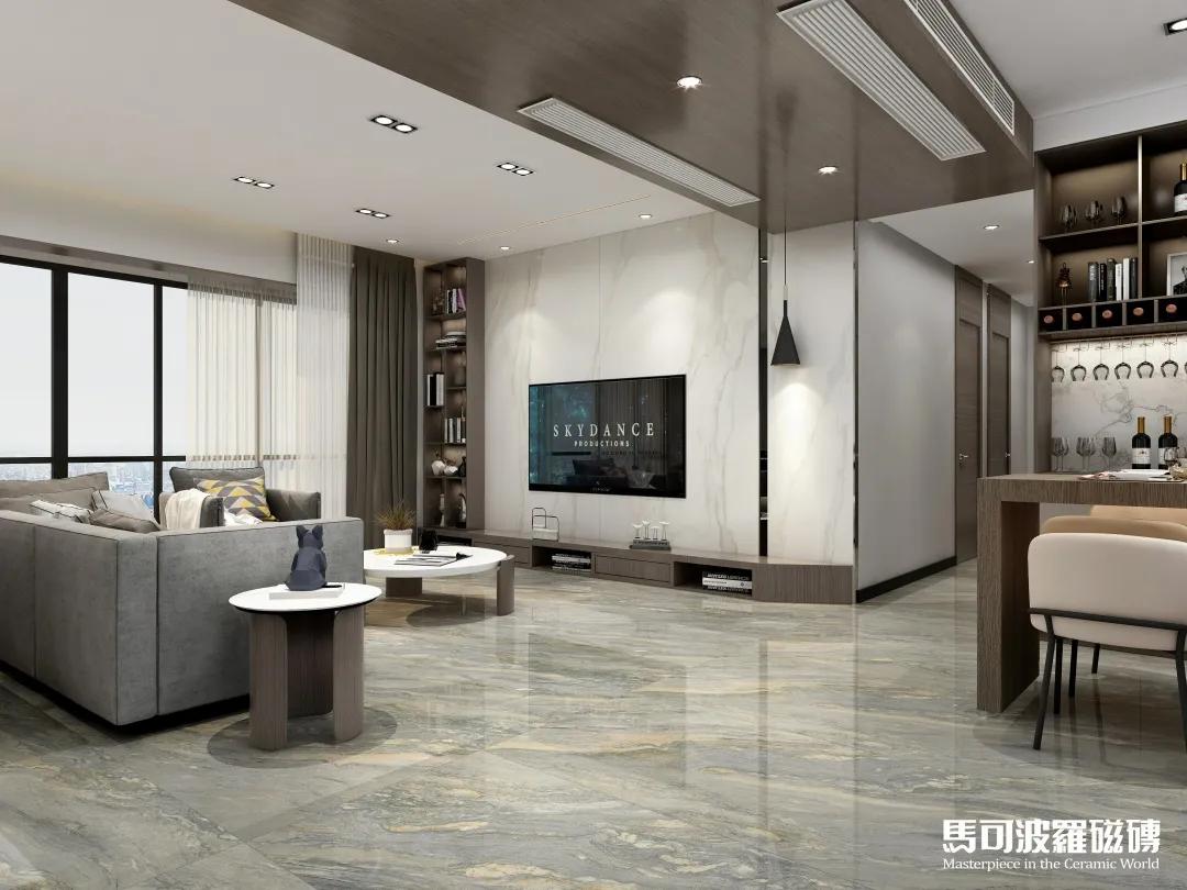 冬季轻奢风格美宅图片,182平轻奢美宅尽享静谧韶光