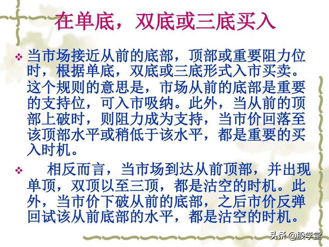 江恩买卖法则全篇图解,江恩理论买卖手法