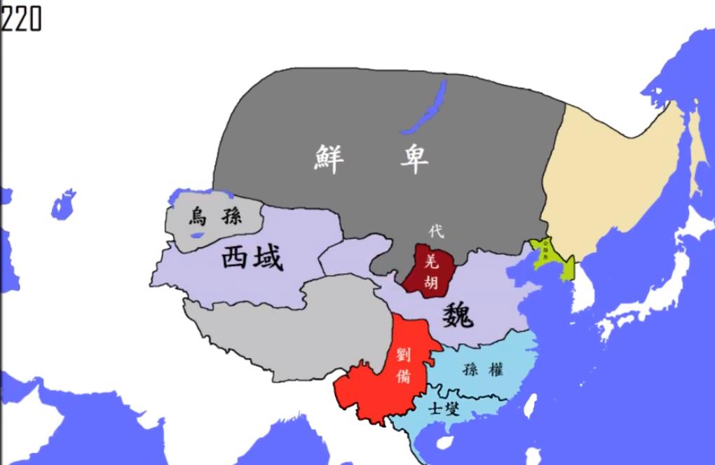 从地图上看刘备是如何一步步开创蜀汉基业的?兴因兄弟亡也因兄弟