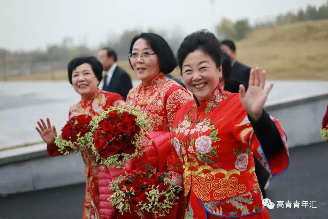 淄博高青婚礼红旗车队,高青国井南苑婚礼