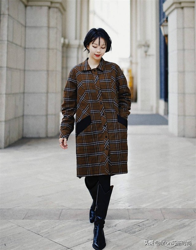 冬日露腿氛围感穿搭,不露脚踝不露腿的穿搭技巧