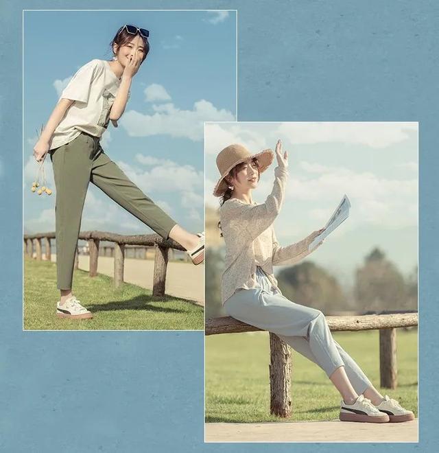 白色修身显瘦冬季裤子穿搭,冬季又显瘦又百搭的女士裤子