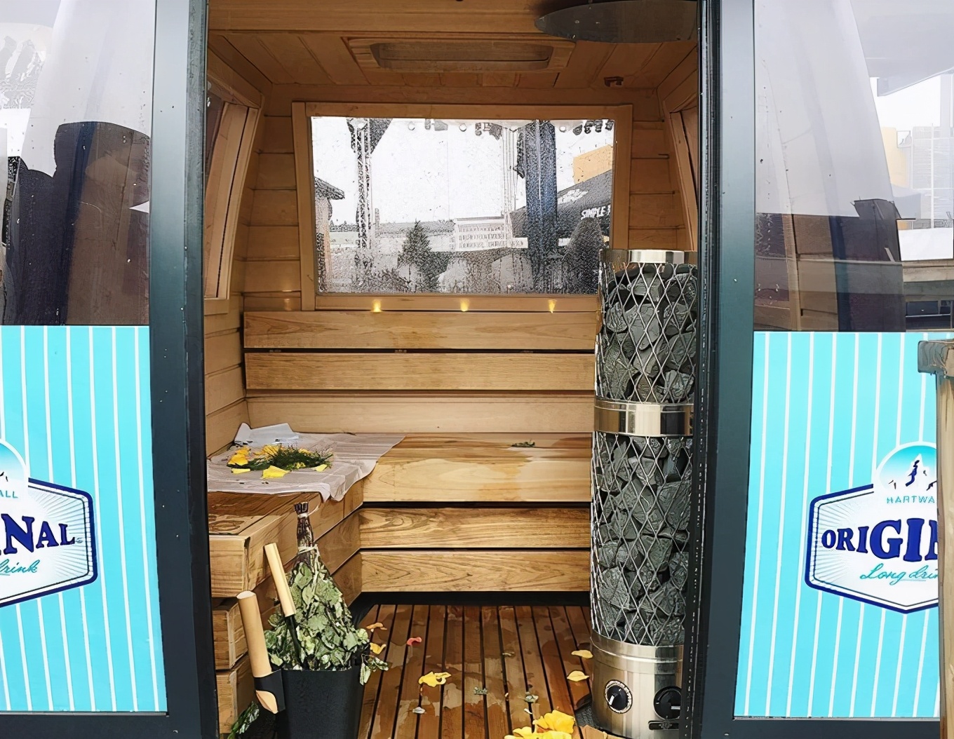 芬兰混蒸桑拿,最奇葩的温泉泡澡