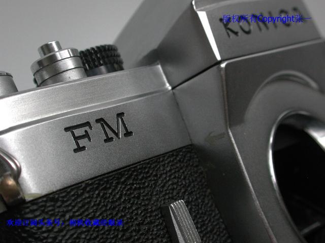 KonicaFM，最后一款F镜头接口的日本柯尼卡单反照相机！