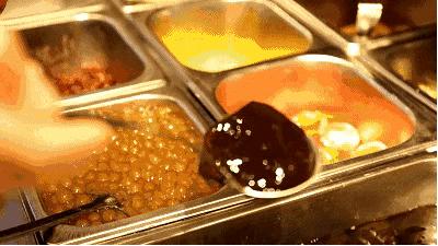 烧仙草桶装超大杯奶茶,超级有料烧仙草奶茶