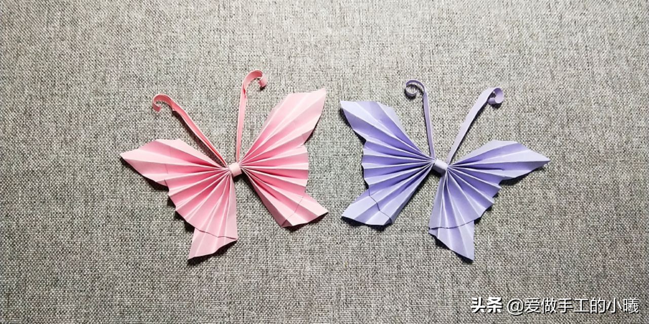 小蝴蝶折纸简单又漂亮,小蝴蝶折纸简单折法